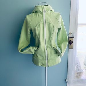LuLu Lemon Scuba Hoodie /Mint neon